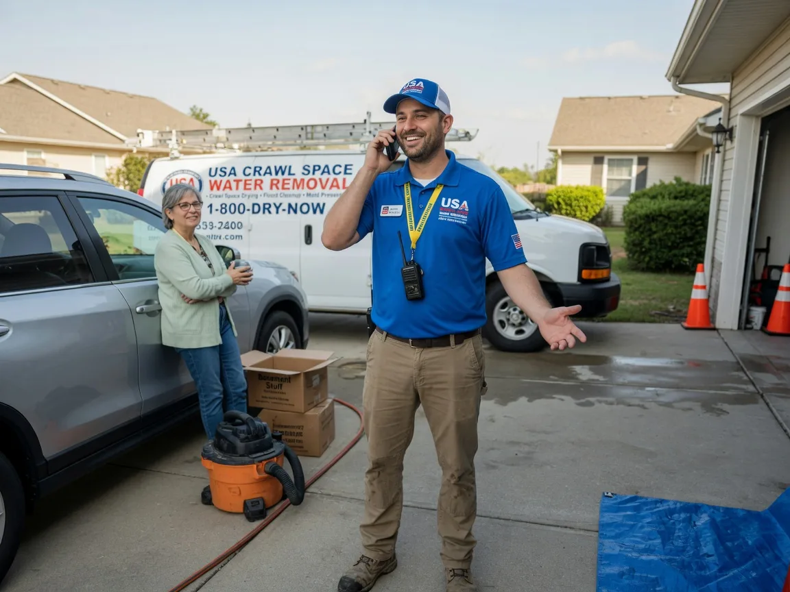 Crawl Space Water Removal Ward, AR FAQs